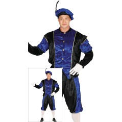 Disfraz Paje de rey mago azul para hombre talla M o L-Tus Disfraces