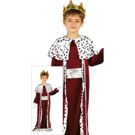 Disfraz rey mago gaspar rubio infantil tallas-Tus Disfraces Baratos