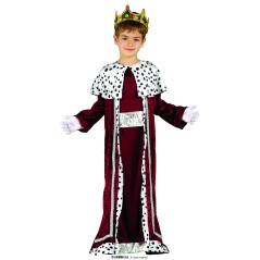 Disfraz rey mago gaspar rubio infantil tallas