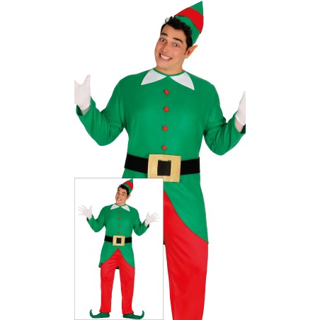 Disfraz elfo ayundate santa claus talla l adulto-Tus Disfraces Baratos