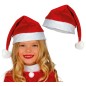 Gorro papa noel infantil 25 cm
