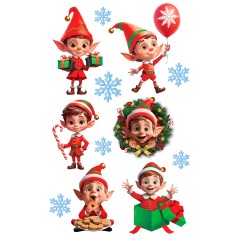 Tatuajes elfos navidad-Tus disfraces