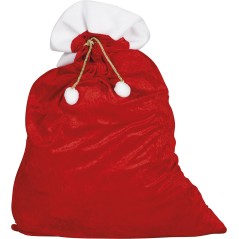 Saco regalos de papa noel rojo 60 x95 cm-Tus disfraces