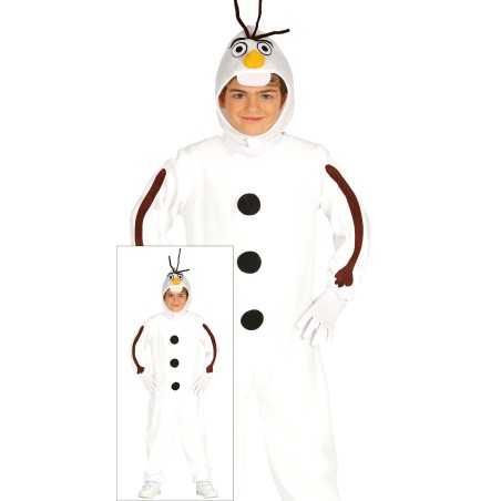 Disfraz muñeco de nieve para niño tallas-Tus Disfraces Baratos