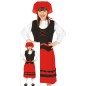 Disfraz pastorcita traje regional cantabria para niña