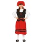 Disfraz pastorcita traje regional cantabria para niña