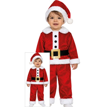 Disfraz Papa Noel para niño bebe-El  Informal Disfraces