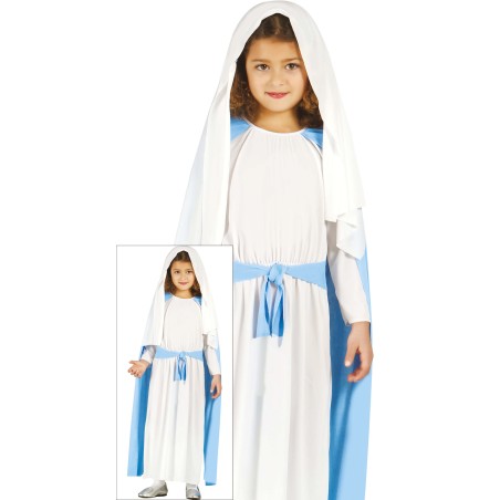 Disfraz virgen maria infantil navidad tallas-Tus Disfraces Baratos