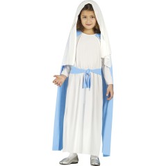 Disfraz virgen maria infantil navidad tallas