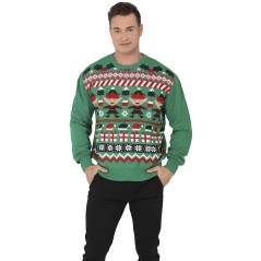 Jersey Navidad gracioso verde Elfo para hombre tallas-Tus disfraces