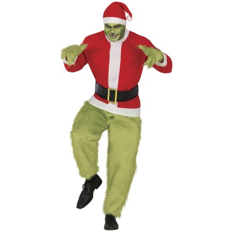 Disfraz hater navidad grinch hombre talla L