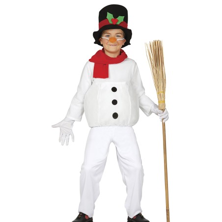 Disfraz Muñeco de nieve niño niña infantil