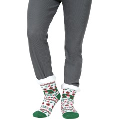 Calcetines termicos navideños Santa talla unica