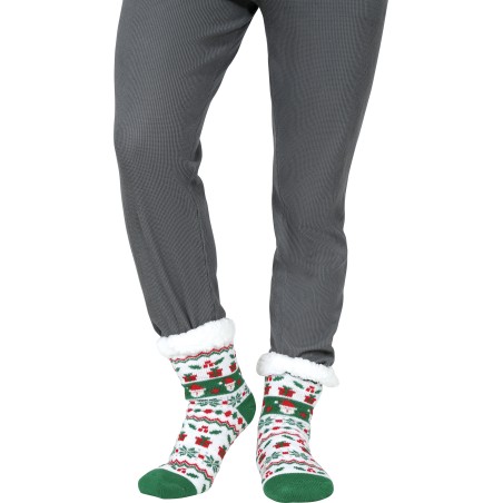 Calcetines termicos navideños Santa talla unica