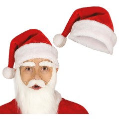 Gorro papa noel lujo de 44 cm para hombre-Gorros online