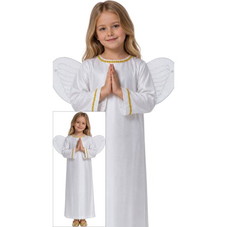 Disfraz angel navidad tallas infantil angelito-Tus Disfraces Baratos