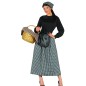 Disfraz castañera adulta talla l 42-44 navidad