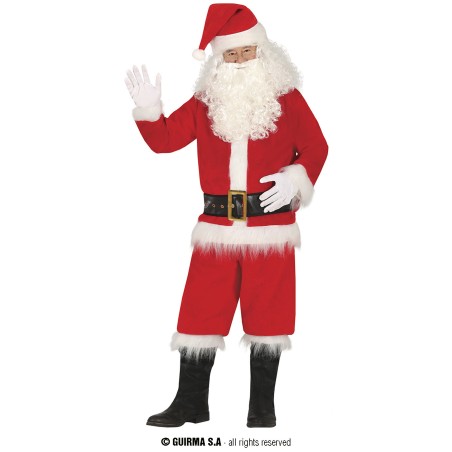 Disfraz papa noel lujo talla XL hombre