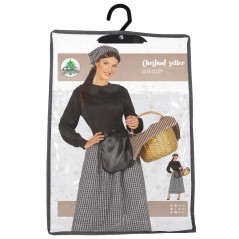 Disfraz castañera adulta talla l 42-44 navidad-El  Informal Disfraces