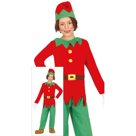 Disfraz elfo infantil navidad tallas-El Informal Disfraces