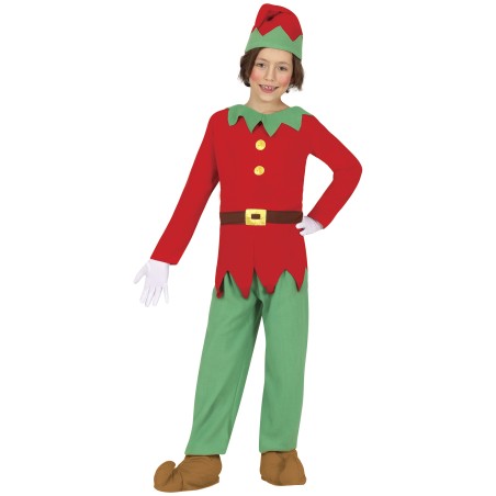 Disfraz elfo infantil navidad tallas
