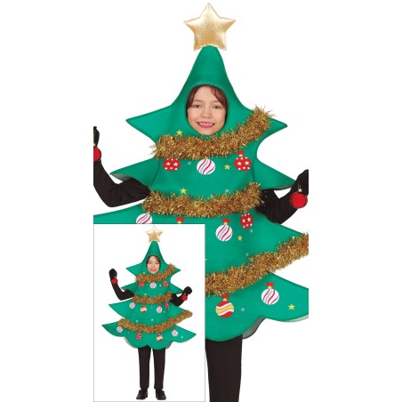 Disfraz Arbol de navidad Xmas Tree talla 7-9 años-Tus Disfraces