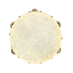 Pandereta de piel 22 cm-Tus disfraces baratos