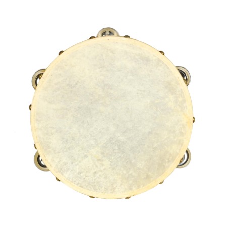 Pandereta de piel 22 cm-Tus disfraces baratos