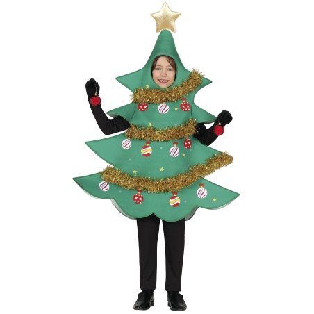 Disfraz Arbol de navidad Xmas Tree talla 7-9 años