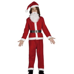 Disfraz papa noel infantil 10-12 santa claus niño