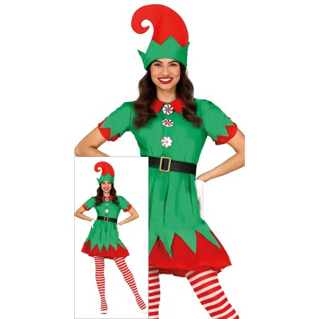 Disfraz Elfa para mujer talla XL-Tus Disfraces Baratos