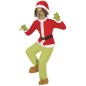 Disfraz elfo hater Grinch para niño tallas