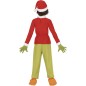 Disfraz elfo hater Grinch para niño tallas