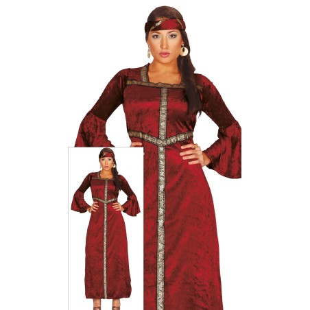Disfraz princesa del renacimiento talla l rojo-Tus disfraces baratos