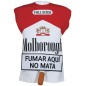 Disfraz cajetilla de tabaco graciosa para hombre talla L 52-54