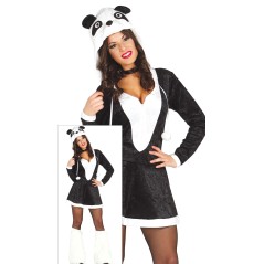 Disfraz oso panda para mujer varias tallas  vestido-Tus disfraces baratos online