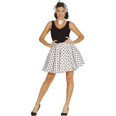 Falda y pañuelo pin up años 50