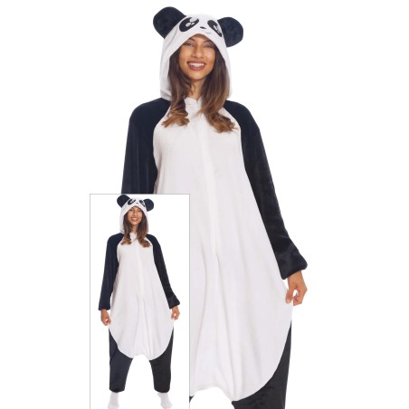 Disfraz oso panda pijama talla L adulto unisex-Tus disfraces baratos online