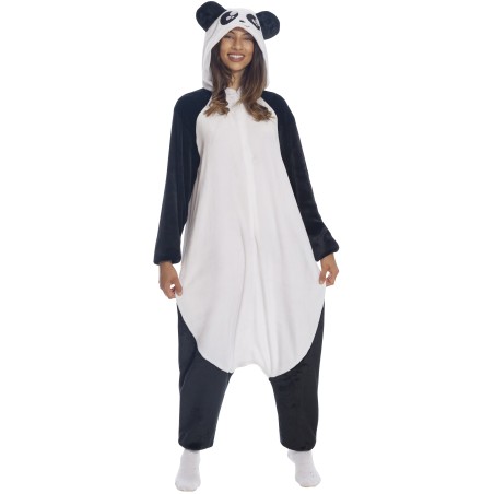 Disfraz oso panda pijama talla L adulto unisex