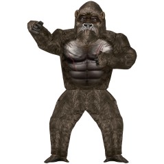 Disfraz King Kong hinchable talla L 52-54