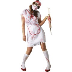 Disfraz enfermera zombie talla M 38-40 mujer