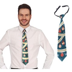 Corbata bolas de navidad graciosa para navidad 45 cm-Tus disfraces