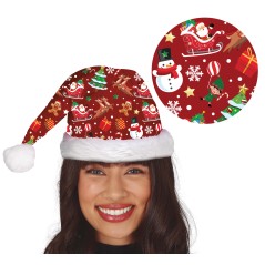 Gorro papa noel navideño rojo original-Gorros online