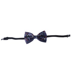 Pajarita azul luces de navidad graciosa navidad 12 cm-Tus disfraces