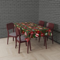 Mantel navidad candy 137x274 cm