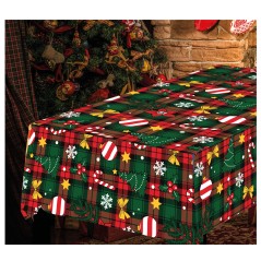 Mantel navidad candy 137x274 cm-Tus disfraces