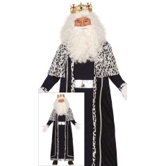 Disfraz rey mago melchor negro adulto talla L 52-54-El  Informal