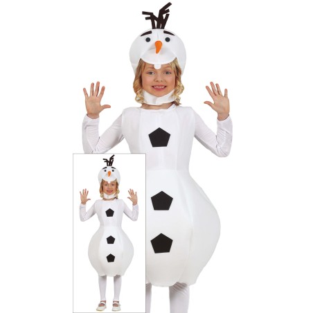 Disfraz muñeco de nieve para niño-Tus Disfraces Baratos