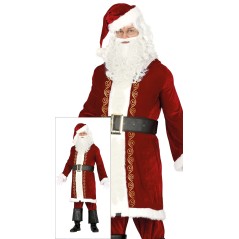 Disfraz Santa Claus para hombre talla XL 54-56 Papa Noel-Tus Disfraces