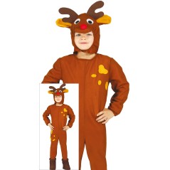 Disfraz reno infantil rudolf navidad tallas-Tus Disfraces Baratos